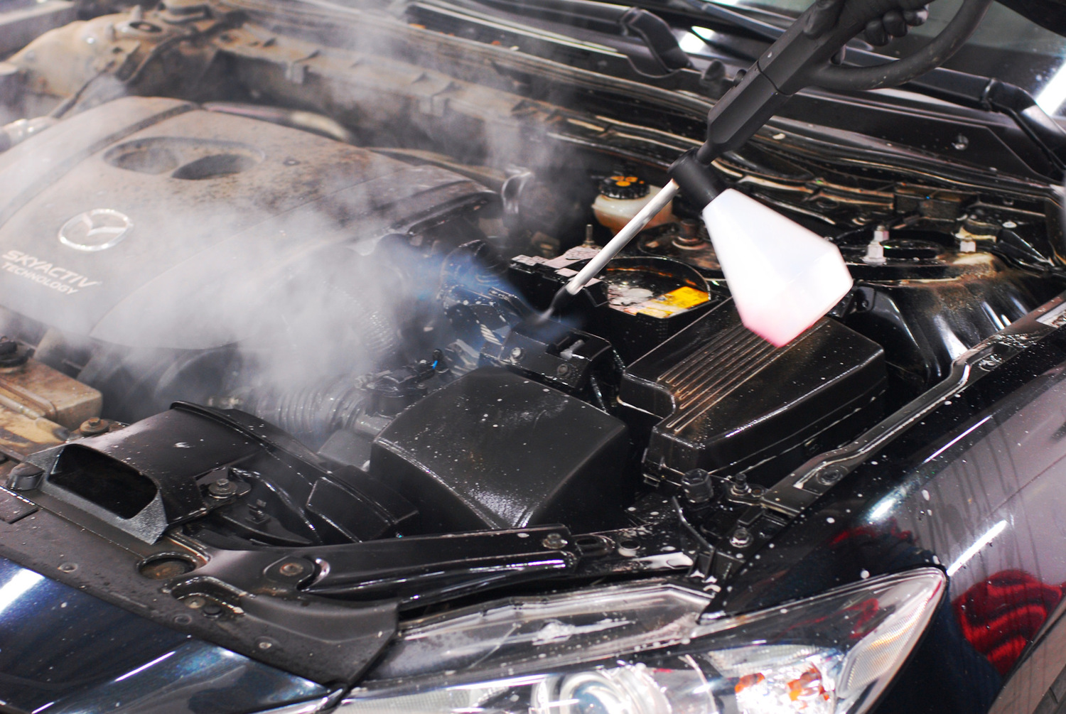 МОЙКА ДВИГАТЕЛЯ АВТОМОБИЛЯ 